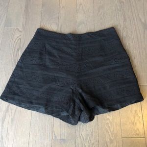 High Waisted Patterned Shorts